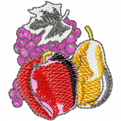 Fruits Embroidery Design 8